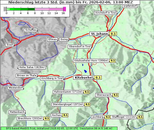 Niederschlag, 6. 2. 2026