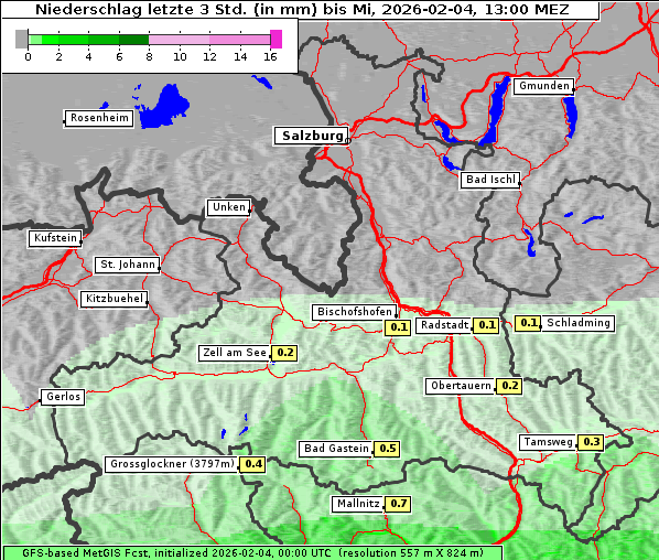 Niederschlag, 4. 2. 2026