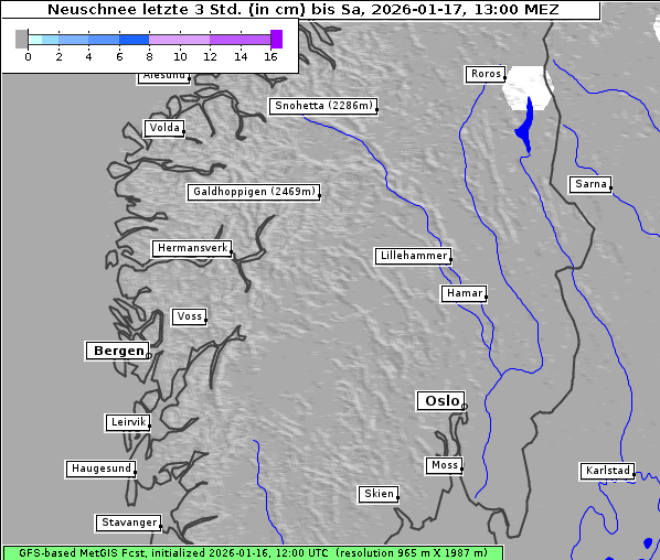 Neuschnee, 17. 1. 2026