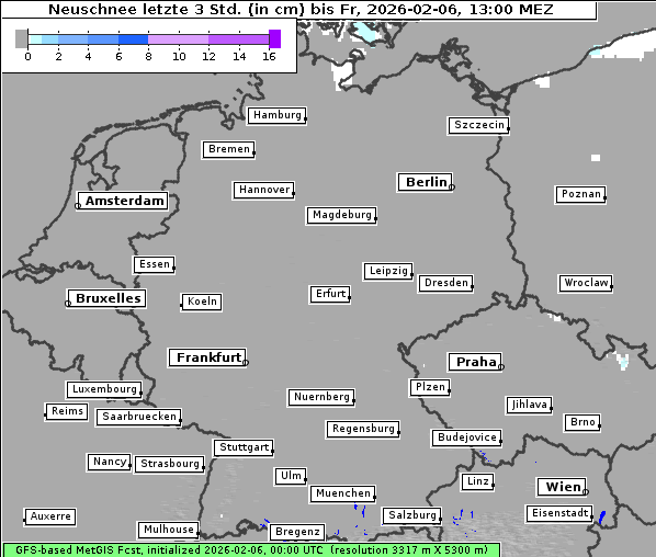 Neuschnee, 6. 2. 2026