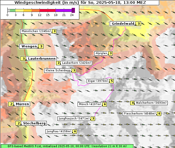Wind, 18. 5. 2025