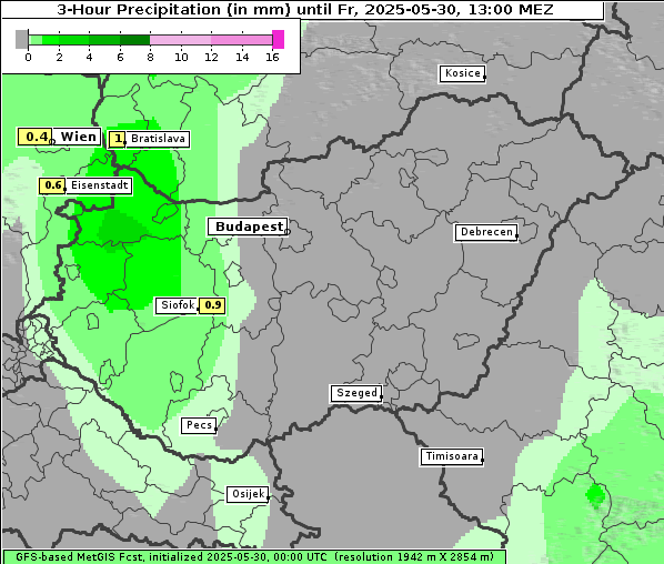 Niederschlag, 30. 5. 2025
