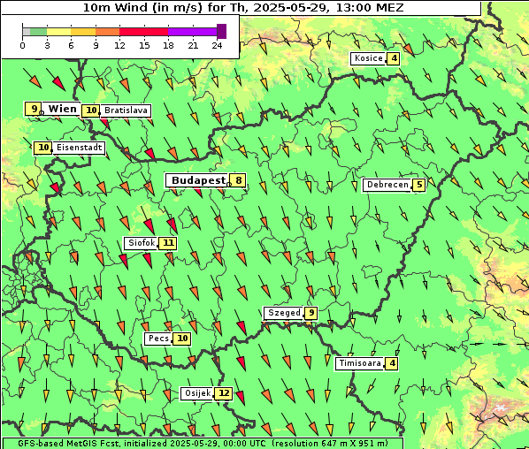 Wind, 29. 5. 2025