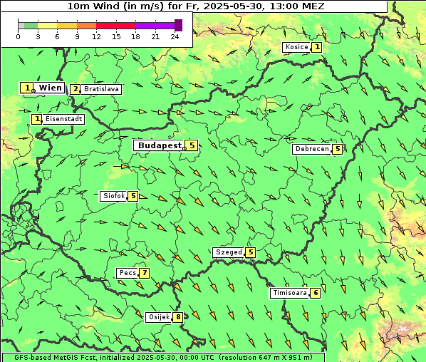 Wind, 30. 5. 2025