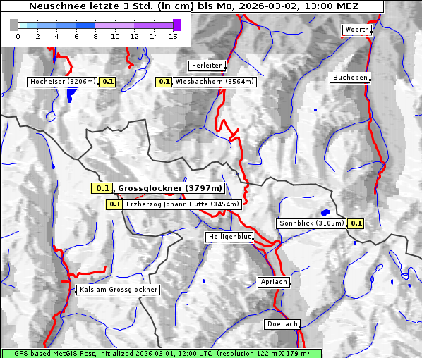 Neuschnee, 2. 3. 2026
