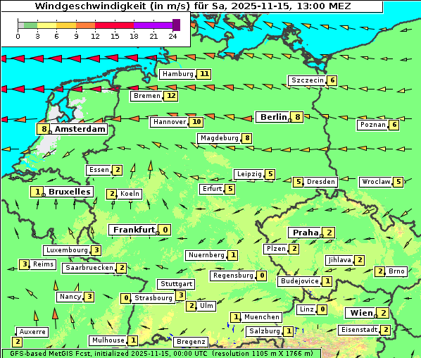 Wind, 15. 11. 2025