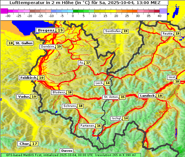 Temperatur, 4. 10. 2025