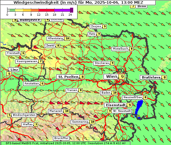Wind, 6. 10. 2025