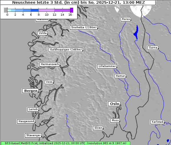 Neuschnee, 21. 12. 2025