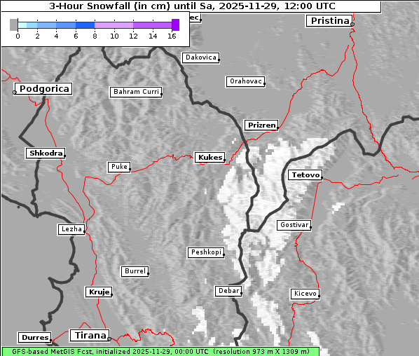 Neuschnee, 29. 11. 2025