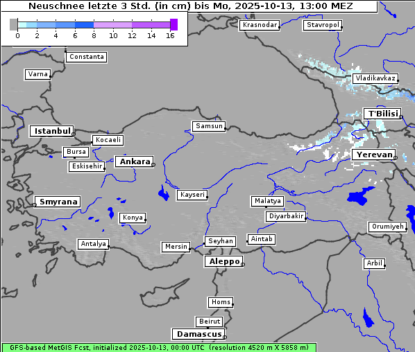 Neuschnee, 13. 10. 2025