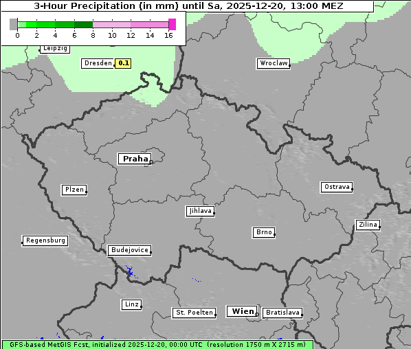 Niederschlag, 20. 12. 2025