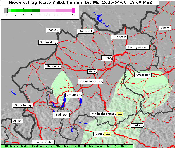 Niederschlag, 6. 4. 2026