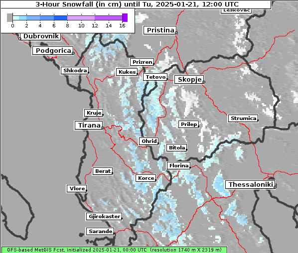 Neuschnee, 21. 1. 2025