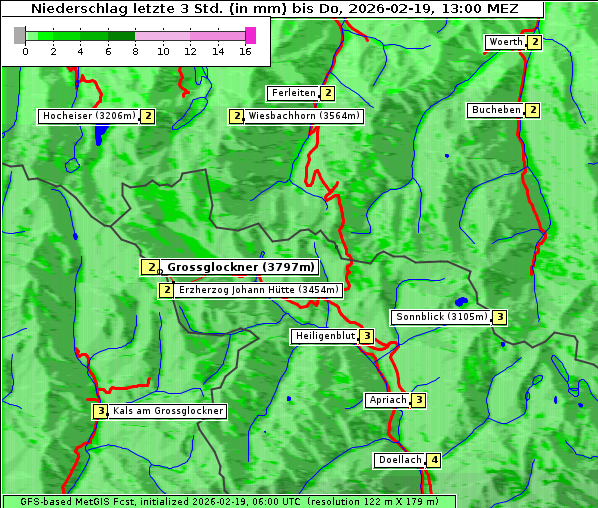 Niederschlag, 19. 2. 2026