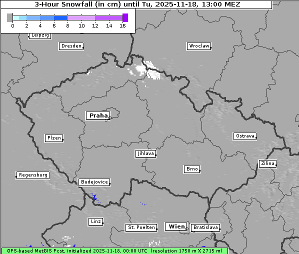Neuschnee, 18. 11. 2025