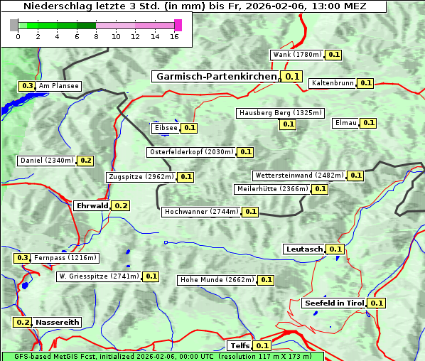 Niederschlag, 6. 2. 2026