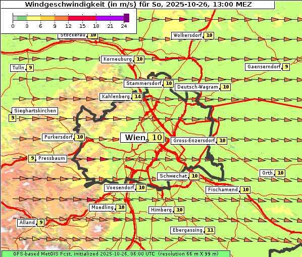 Wind, 26. 10. 2025