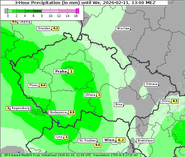Niederschlag, 11. 2. 2026
