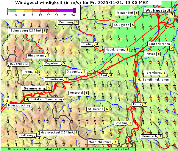 Wind, 21. 11. 2025