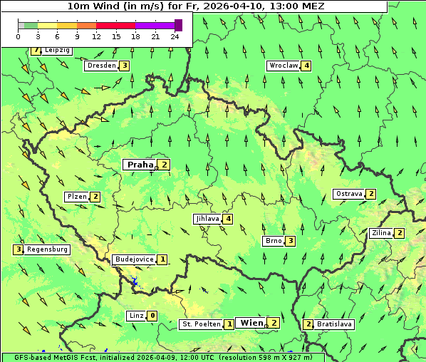 Wind, 10. 4. 2026