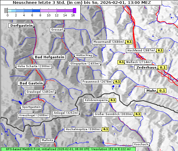 Neuschnee, 1. 2. 2026