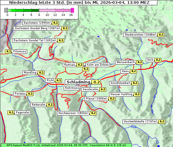 Niederschlag, 4. 3. 2026