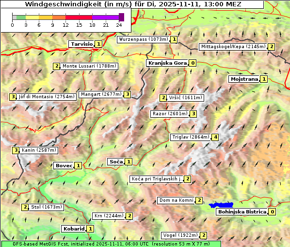 Wind, 11. 11. 2025