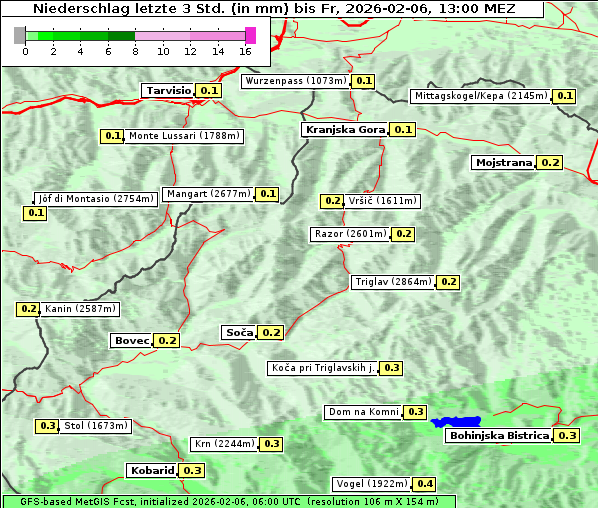 Niederschlag, 6. 2. 2026
