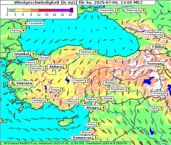 Wind, 6. 7. 2025