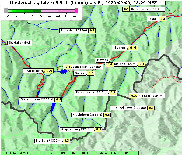 Niederschlag, 6. 2. 2026