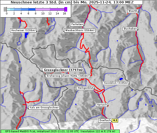 Neuschnee, 24. 11. 2025