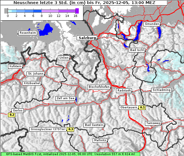 Neuschnee, 5. 12. 2025