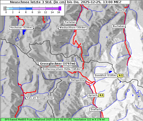 Neuschnee, 25. 12. 2025