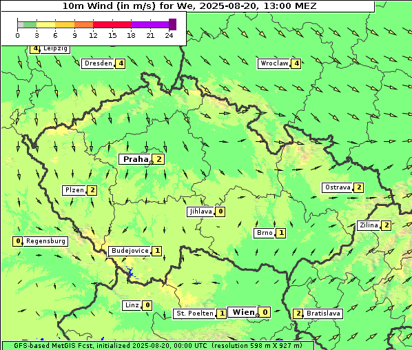 Wind, 20. 8. 2025