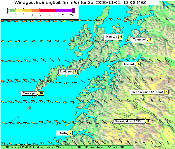 Wind, 1. 11. 2025