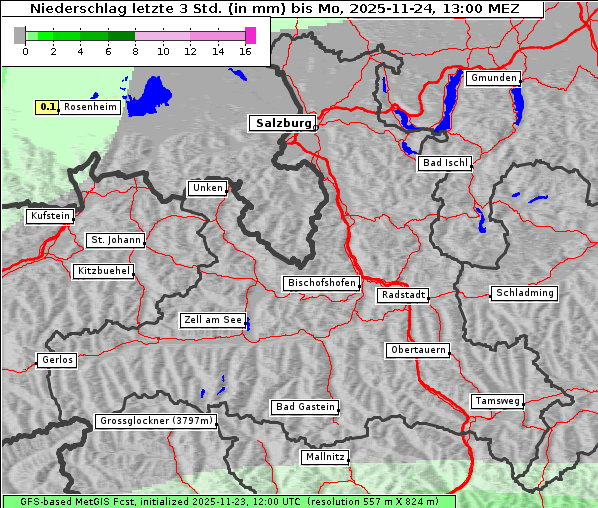 Niederschlag, 24. 11. 2025