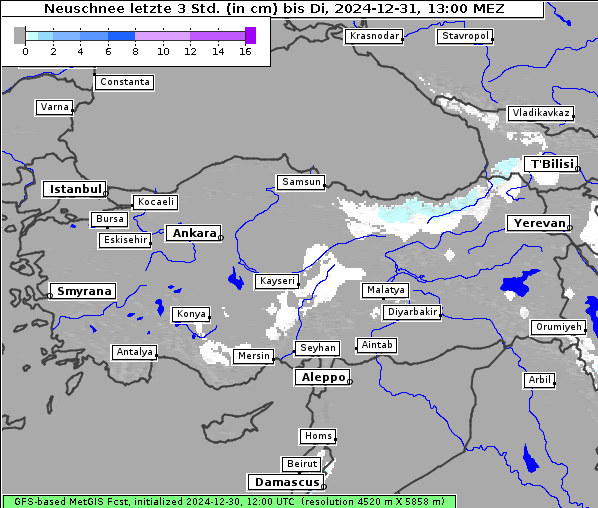 Neuschnee, 31. 12. 2024