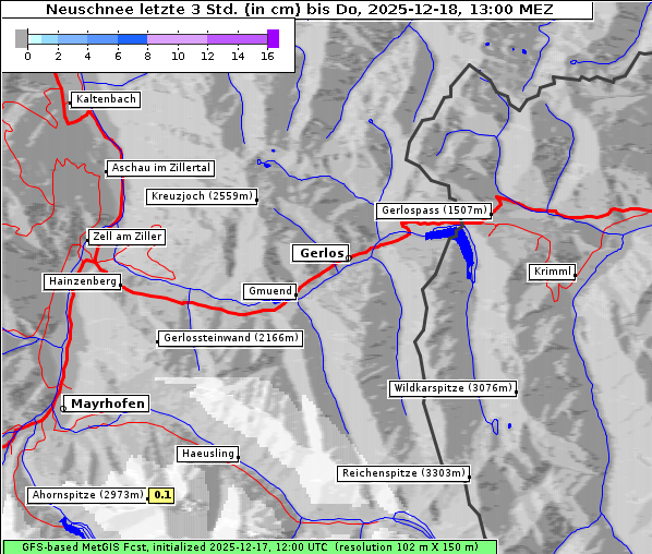 Neuschnee, 18. 12. 2025