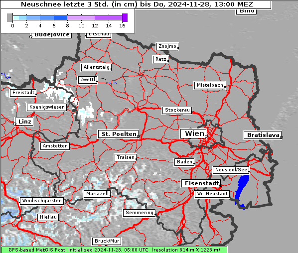 Neuschnee, 28. 11. 2024