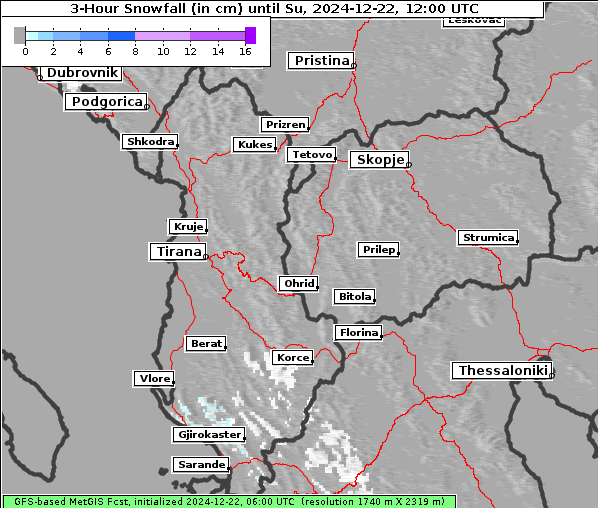 Neuschnee, 22. 12. 2024