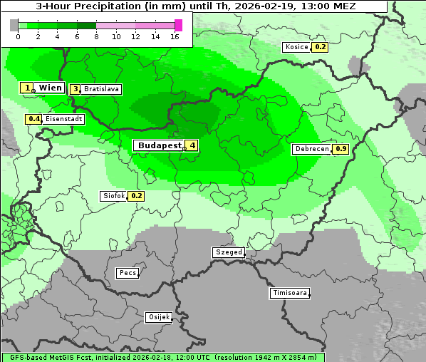 Niederschlag, 19. 2. 2026
