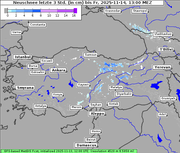 Neuschnee, 14. 11. 2025