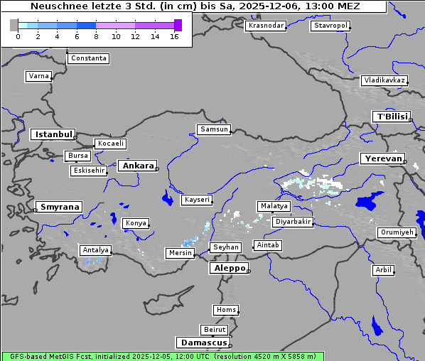 Neuschnee, 6. 12. 2025