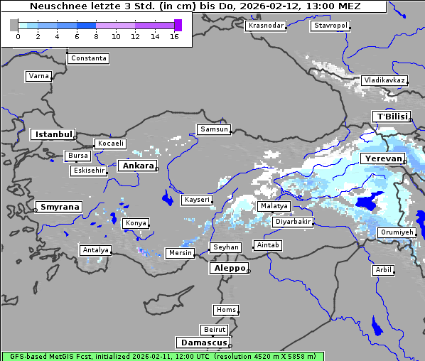 Neuschnee, 12. 2. 2026