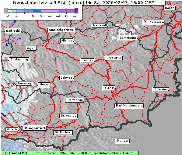 Neuschnee, 7. 2. 2026