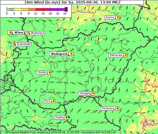 Wind, 30. 8. 2025