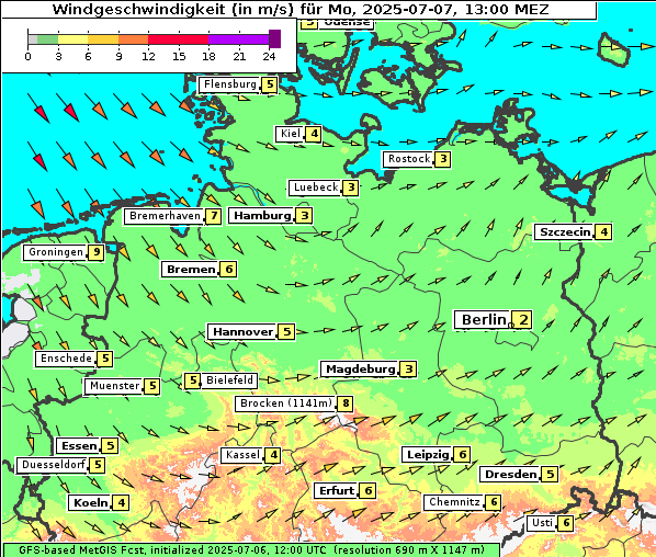 Wind, 7. 7. 2025