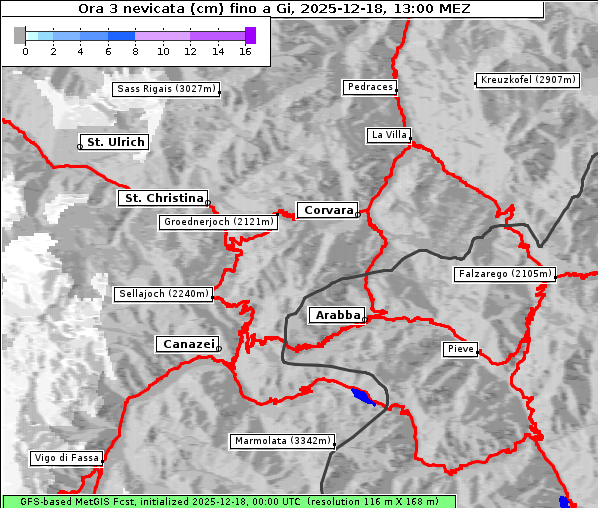 Neuschnee, 18. 12. 2025