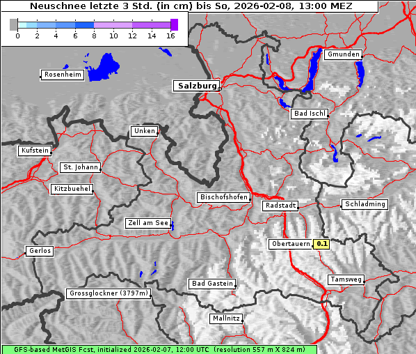 Neuschnee, 8. 2. 2026